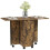 Multi-Storage Six-Person Drop Leaf Dining Table 1