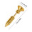 Screw Piercing Earrings Stainless Steel 2PCS 3