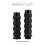 Black Non-Slip Rubber Handlebar Grips 1 inch 4