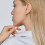 Screw Piercing Earrings Stainless Steel 2PCS 6