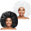 Shower Cap Waterproof Reusable 2 PCS 2