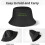 Cappello a secchiello con stampa "Fish Want Me", cappello da sole per uomo e donna 3
