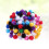 Pompon glitterati da 1,5 cm, 1000 pezzi, colori assortiti 4