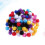 Pompon glitterati da 1,5 cm, 1000 pezzi, colori assortiti 5
