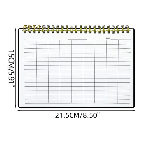 Coil-Bound Notebook Blank or Checked 60 Pages 1