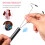 Portable doll display stand 2 pack 3