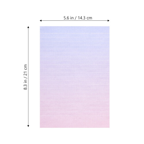 Stationery Paper Envelopes Assorted Colors 4 Set 8.3x5.6 in 1