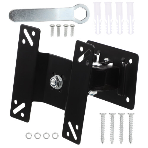 TV Wall Mount Stand Iron Swivel Bracket 360 1
