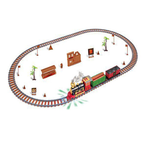 Electric Train Set for Toddlers Battery-Powered with Sound 1