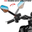 Universal Motorcycle Mirror with Ball-Head Mount 8/10mm 3