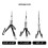 Cylinder Hone Set Flexible Shaft 3-Piece 5