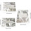 Sachets de conservation en aluminium, 30 pièces, 3 tailles 6
