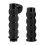 Motorcycle Hand Grips Black Rubber 1 Inch 8