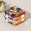 Jewellery Box Skull Spiderweb Pattern Leather Ring Organizer 5