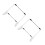 HOMEMAXS LED Light-Up Drawing Tablet Stand 2pcs 5