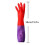 Latex Rubber Cleaning Gloves with Velvet Lining Extra Long 3