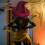 Halloween Witch Hat Face Cover Polyester Taffeta Red 5