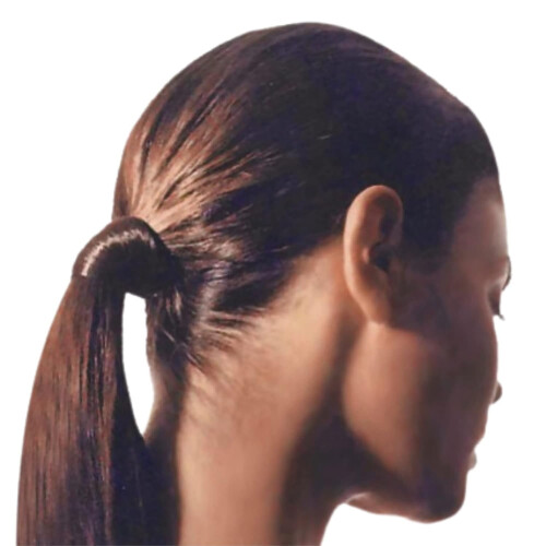 Tonytail Ponytail Wrap Synthetic Hair 2 Pack Black 2