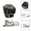 Cylinder & Piston Gasket Kit for 48mm 2-Stroke Engine 4