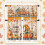 Fall Kitchen Curtains Set Gnome Pumpkin Truck Design 3-Pc 5