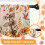 Fall Kitchen Curtains Set Gnome Pumpkin Truck Design 3-Pc 6