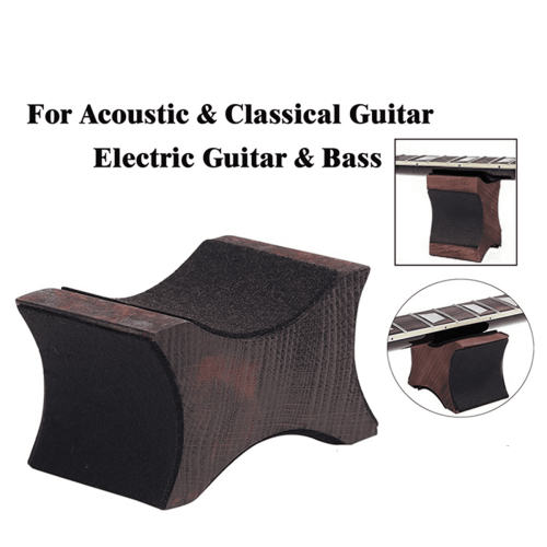 Guitar Neck Rest Support Rosewood Color 1 Piece 1