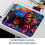 Ποντίκι Butterfly Flower 21x25cm με αντιολισθητική βάση από καουτσούκ 6