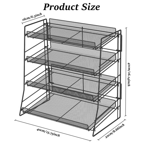 Metal Candy Display Rack for Counter – Snack Organizer 1