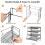 Metal Candy Display Rack for Counter – Snack Organizer 3