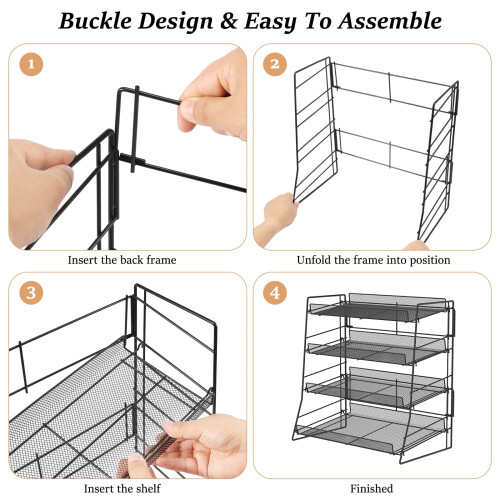 Metal Candy Display Rack for Counter – Snack Organizer 2
