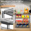 Metal Candy Display Rack for Counter – Snack Organizer 4