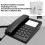 Wall Mount Hotel Telephone with Large Buttons and Clear 4