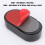 Solar-Powered LED Warning Light for Automotive Interior 5