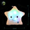 Twinkle Star Plush Pillow LED Night Light White 4