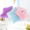 Twinkle Star Plush Pillow LED Night Light White 6