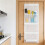 Over-the-Door Mesh Organizer White with 4 Pockets and Hooks 2