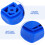 Roller Skate Brake Parts Rubber Sky Blue 2PCS 3