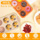 Silicone Muffin Pan 7-Piece Set 6-Cup Non-Stick Baking Mold 3