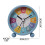 Analog Alarm Clock with Night Light Battery Powered 4