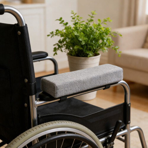 Wheelchair Armrest Covers 2 Pack Soft Memory Foam Washable 1