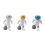 Astronaut Figurines Cake Topper Set 3 Pieces 4