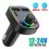 Bluetooth Car Wireless Transmitter Adapter with 2 USB Ports 3