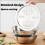 Stainless Steel Basin and Colander Set 5-in-1 3