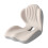 L-Shaped Car Seat Cushion Memory Foam White 4