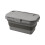 DAMAI collapsible picnic basket gray waterproof 2