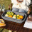 DAMAI collapsible picnic basket gray waterproof 5