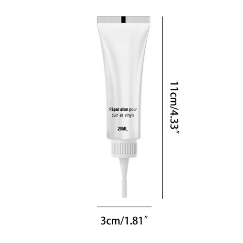 Leather repair agent white 20ml 2