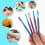 Wax Carving Tool Set 6-Piece with Silicone Container and 6