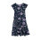 Mädchenkleid mit Blumenmuster, Volantärmeln und Taille 3