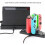 Switch Hub Dock mit 4 USB-Anschlüssen für Pro Controller 8